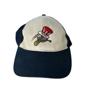 SWB Railriders Yankees Top Hat Adjustable Strap Hat Navy Blue USA Cap